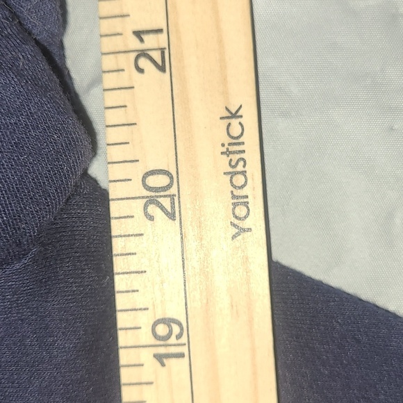 Tshirt top short sleeve Crush graphic stretchy Boat Neck Vintage Navy - Picture 5 of 6